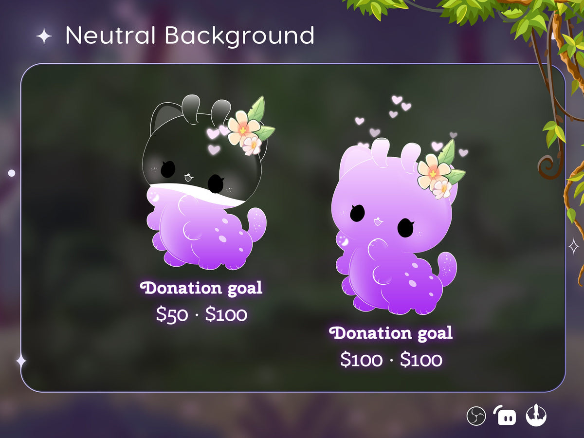 Bloodworm Nature Insects Liquid Filling Goal Widget