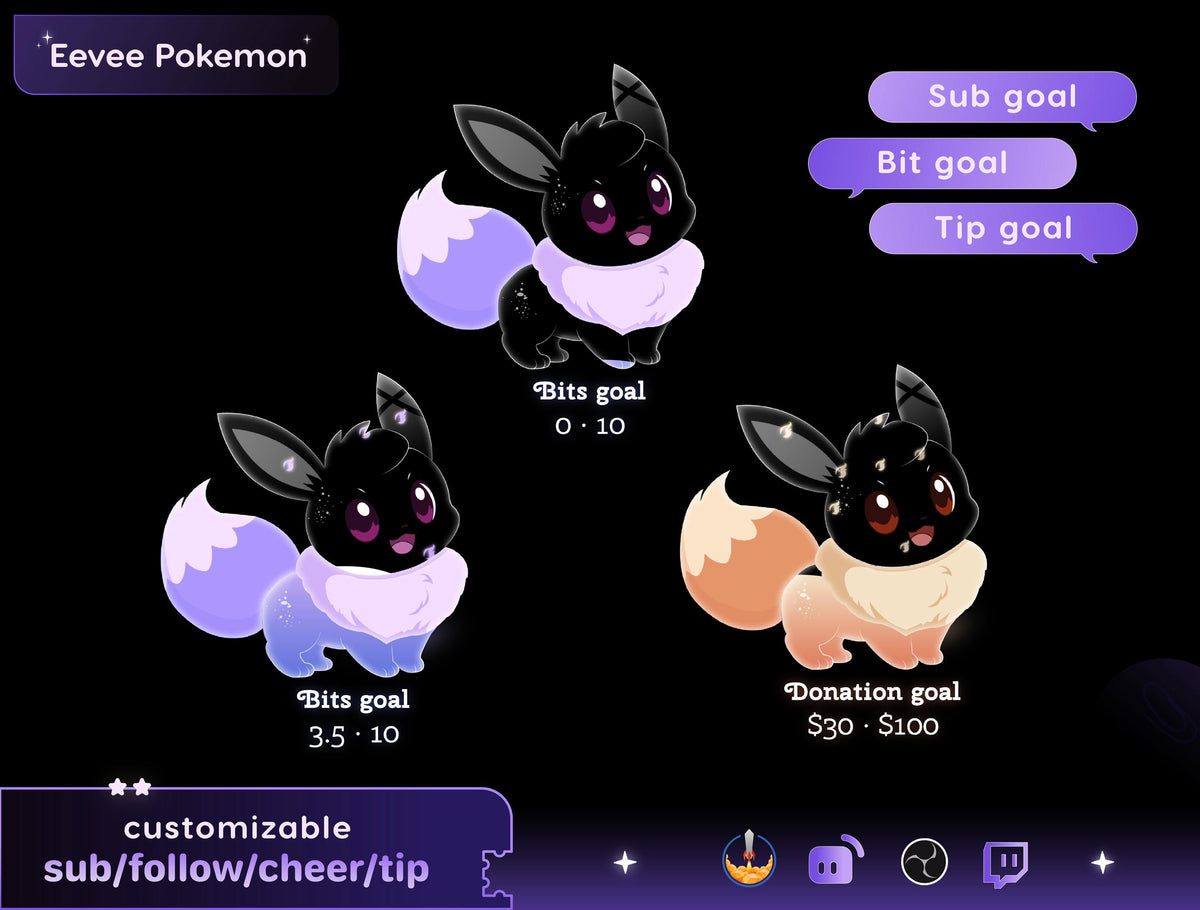 Gaming Liquid Filling Goal Widget | Twitch Streamlabs, TikTok Studio, and Streamelements