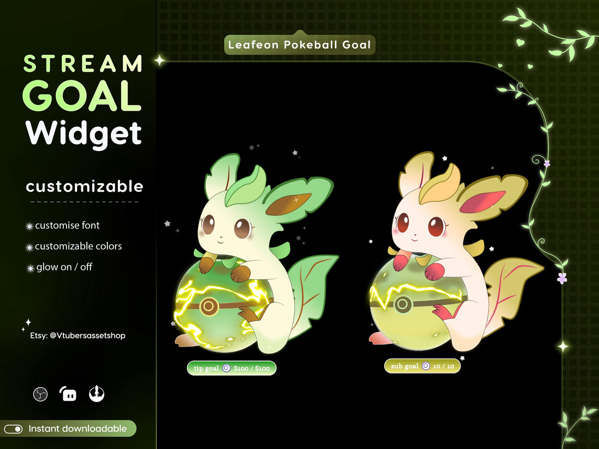 Stream Widget | Electric Goal Widget | Twitch Streamers