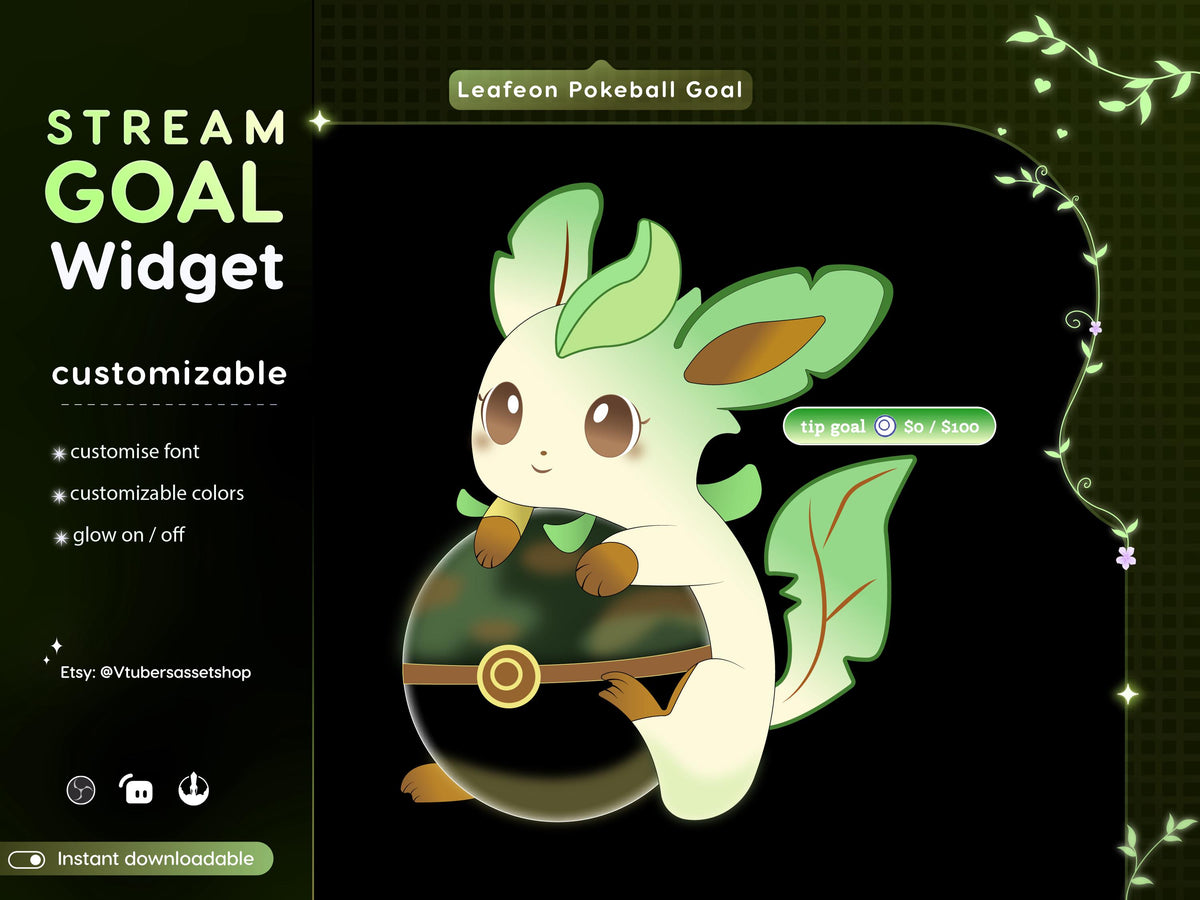 Stream Widget | Electric Goal Widget | Twitch Streamers