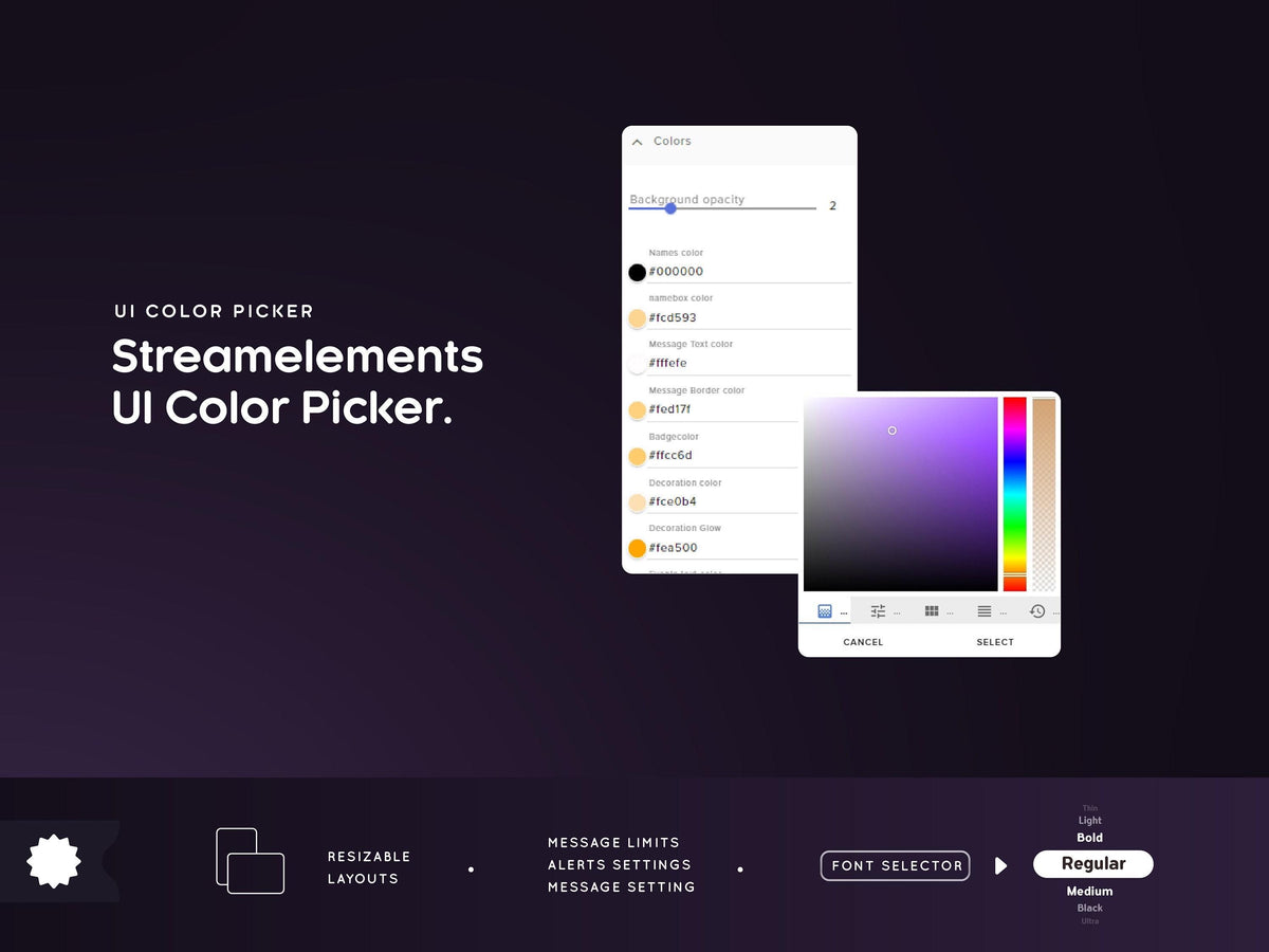 Glass Starry Goal Widget: Customizable Glass Liquid-Filling Design and Animation (StreamElements)