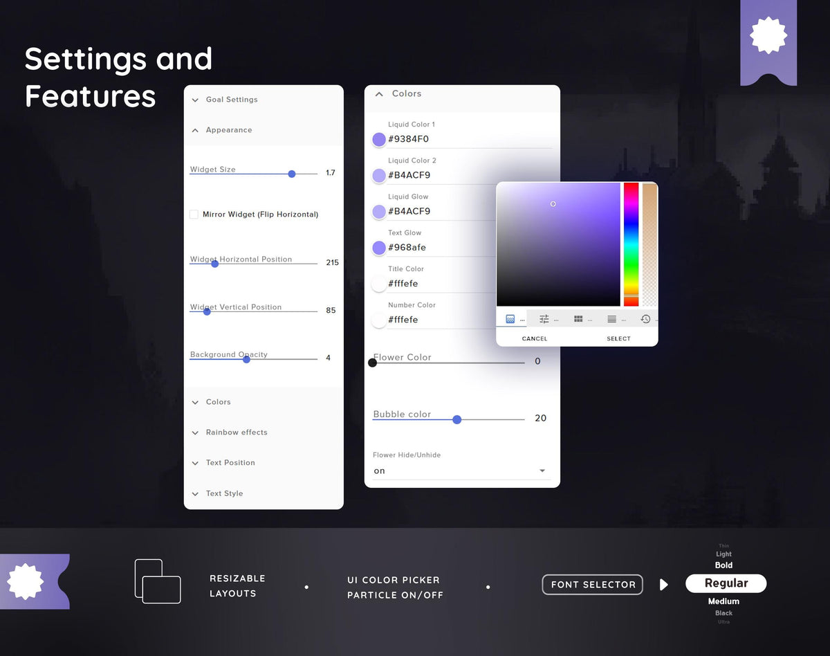 Gamer Console Goal Widget: Customizable Stream Overlay (Digital Download)