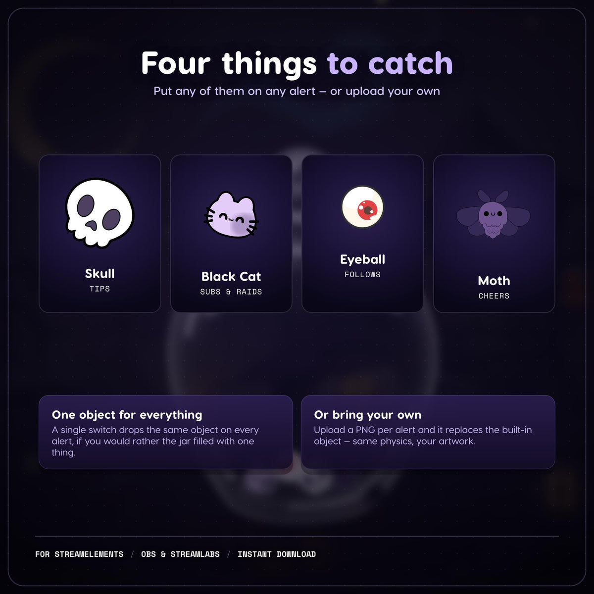 Spooky Jar Goal Widget | Animated Halloween Twitch Sub Tracker (StreamElements)