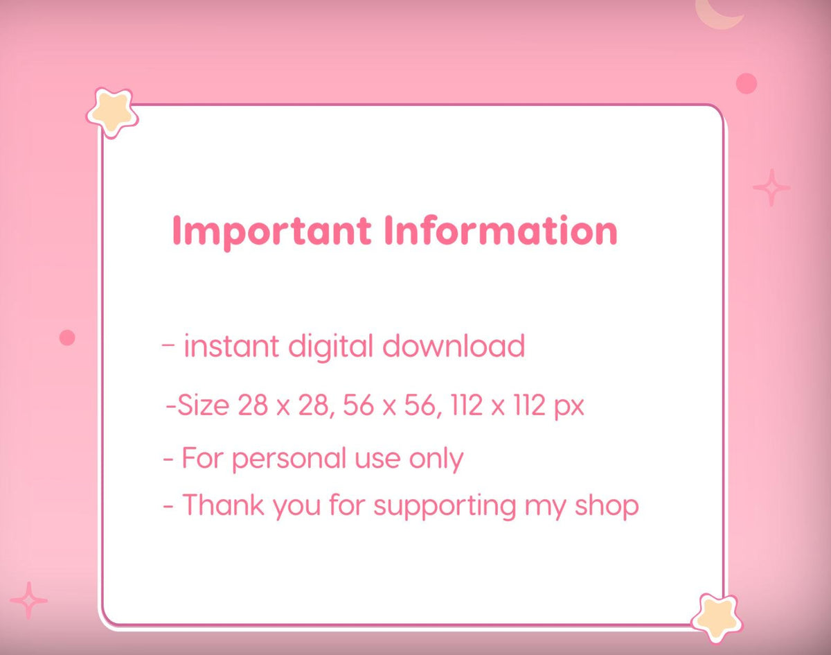 Kawaii Cat Emote Package for Twitch streamer